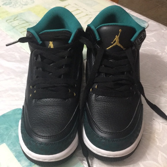 Air Jordan 3 Retro GS 'Rio Teal' - Picture 4 of 11